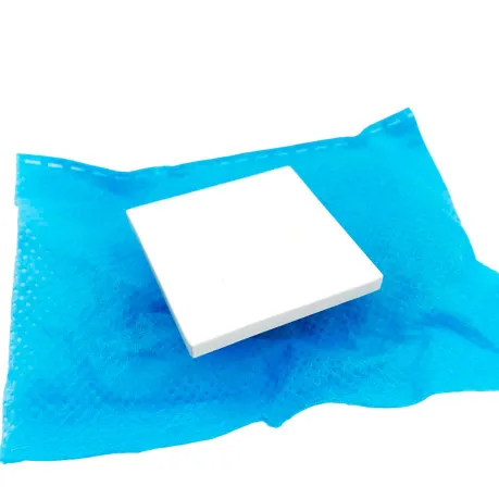 Drawer cabinet knob square white finish 1.5"*1.5" aluminium light weight (sujin company) (1292)