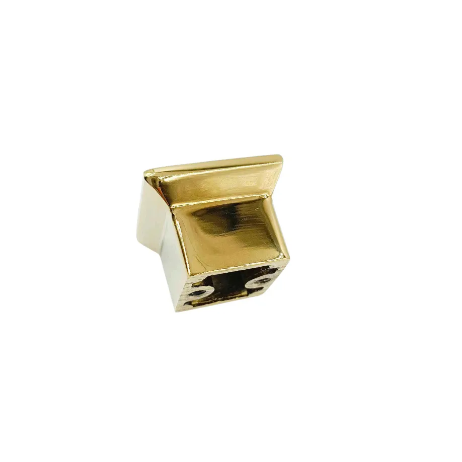 Drawer cabinet knob square pvd gold finish 25mm(1"*1") (1305)