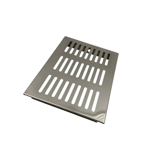 Air Ventilation grill jali stainless steel rectangular for kitchen doors width-4"6",8", length:4",6",8",10",12" (2754)