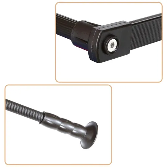 Wardrobe Pull Down hanger softclose grey finish Cloth Lifter for Bedroom Hanger Width 830-1150mm adjustable (1219)