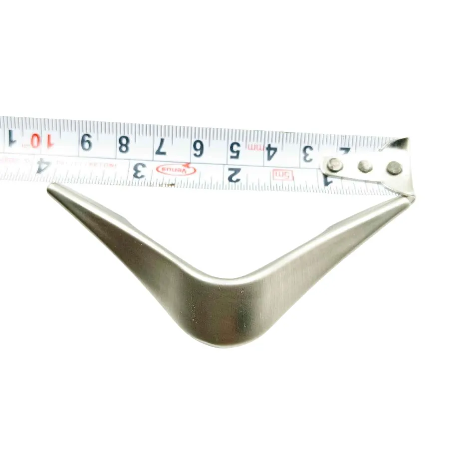 Drawer knob cabinet pulls satin finish V type 4" V-1300 (1308)