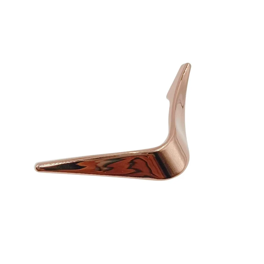 Drawer cabinet knob pulls pvd rosegold finish V type 4" V-1300 (1306)