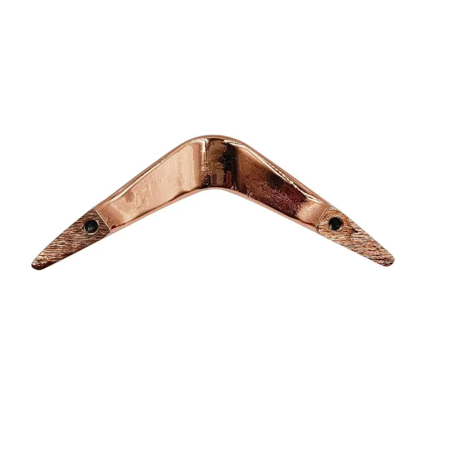 Drawer cabinet knob pulls pvd rosegold finish V type 4" V-1300 (1306)