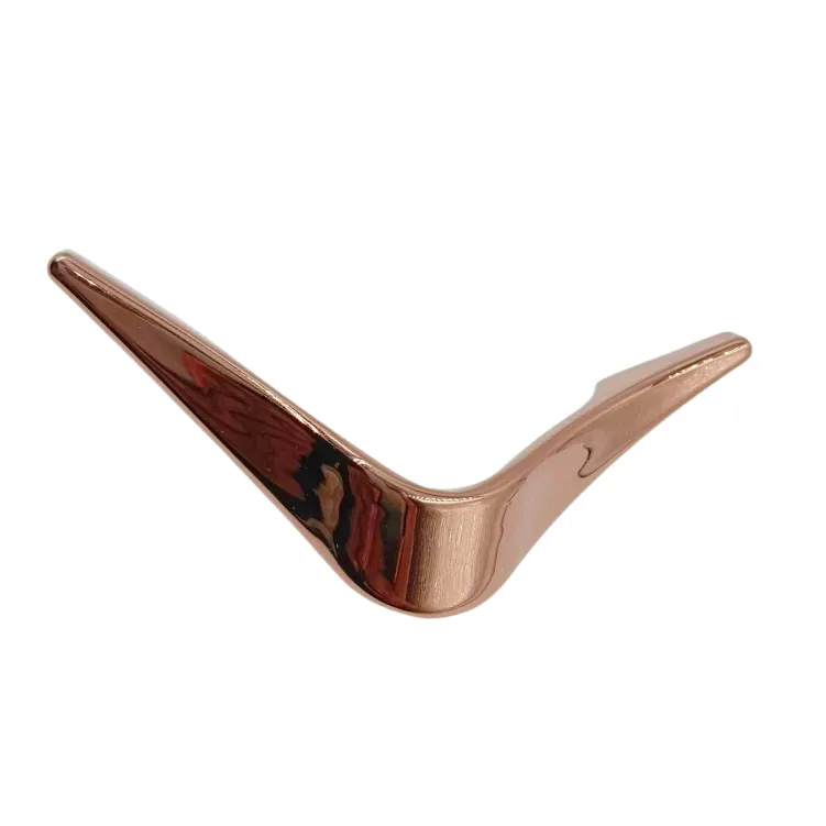 Drawer cabinet knob pulls pvd rosegold finish V type 4" V-1300 (1306)