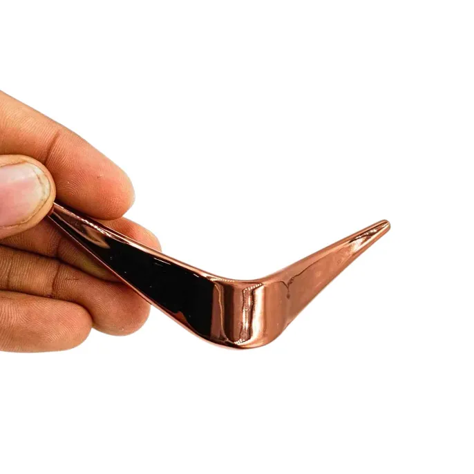 Drawer cabinet knob pulls pvd rosegold finish V type 4" V-1300 (1306)