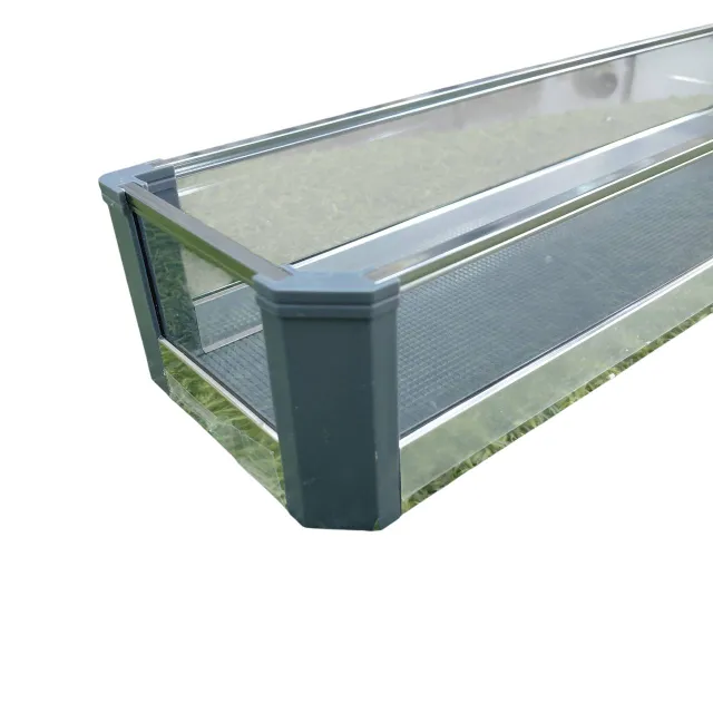 Glass Bottle pullout 2 shelf softclose grey 200mm,250mm,300mm 5years mechanism warrenty (2786)
