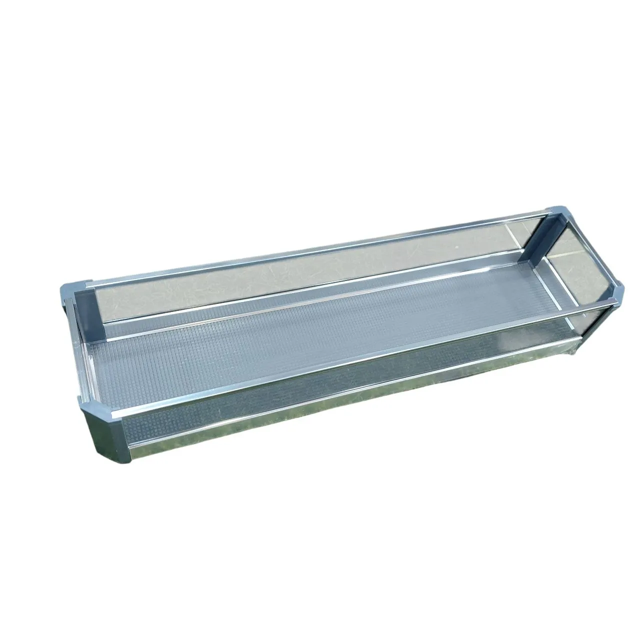 Glass Bottle pullout 2 shelf softclose grey 200mm,250mm,300mm 5years mechanism warrenty (2786)