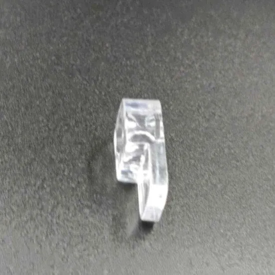 Glass panel clip center support acrelic transperent for wardrobe mirror fitting(1155)