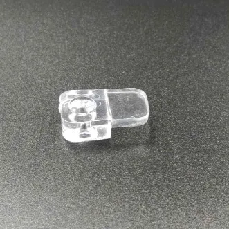 Glass panel clip center support acrelic transperent for wardrobe mirror fitting(1155)