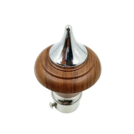 Steel Curtain bracket brown wengi new model premium 9046 (pack of 2pc bracket only)(1707)