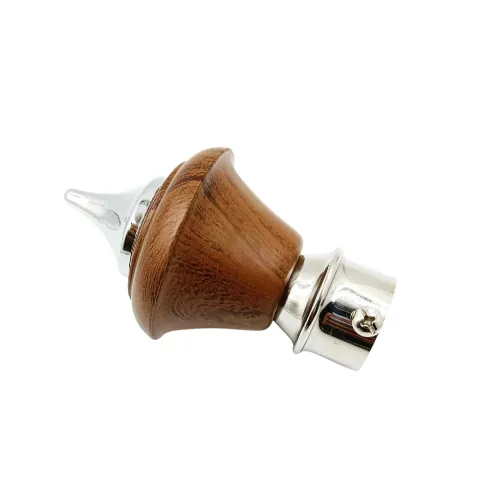 Steel Curtain bracket brown wengi new model premium 9046 (pack of 2pc bracket only)(1707)