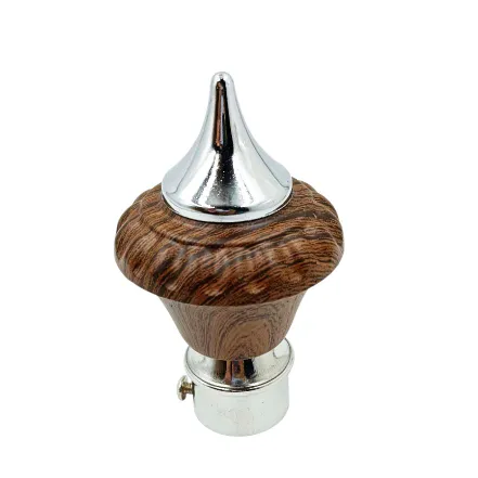 Steel Curtain bracket brown wengi new model premium 9045 (pack of 2pc bracket only)(1706)