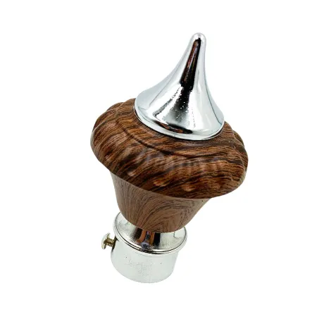 Steel Curtain bracket brown wengi new model premium 9045 (pack of 2pc bracket only)(1706)