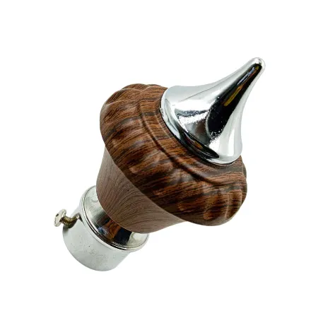 Steel Curtain bracket brown wengi new model premium 9045 (pack of 2pc bracket only)(1706)