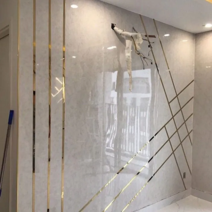 Self adhevise flat strip pvd gold 8mm to 50mm width 5mtr roll (16feet length) flat patti for decoration furniture highlighters (1275)