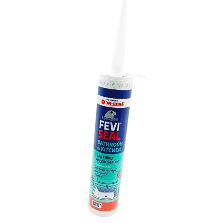 Pidilite Silicone sealent feviseal bathroom and kitchen gap filling glossy white 420gm (1325)
