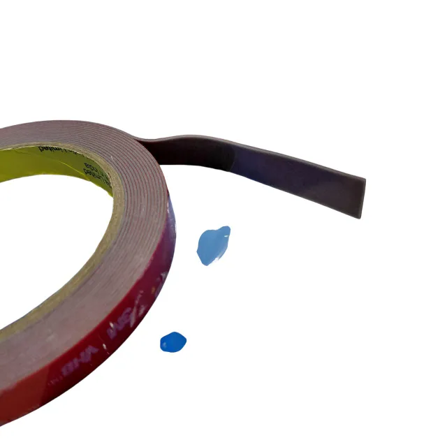 3M Double Side Red High Bond attachment Tape 12mm x 4 Meter – Multipurpose  Acrylic Foam Tape multi use (1256)