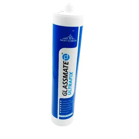 Silicone sealent glassmate ultrafix for mirrror fixing clear transperent saintgobin 280ml (1326)