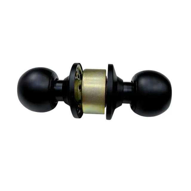 Godrej Cylindrical lock black 5838 for bathroom (without key) 2years warrenty (60mm latch) (2801)