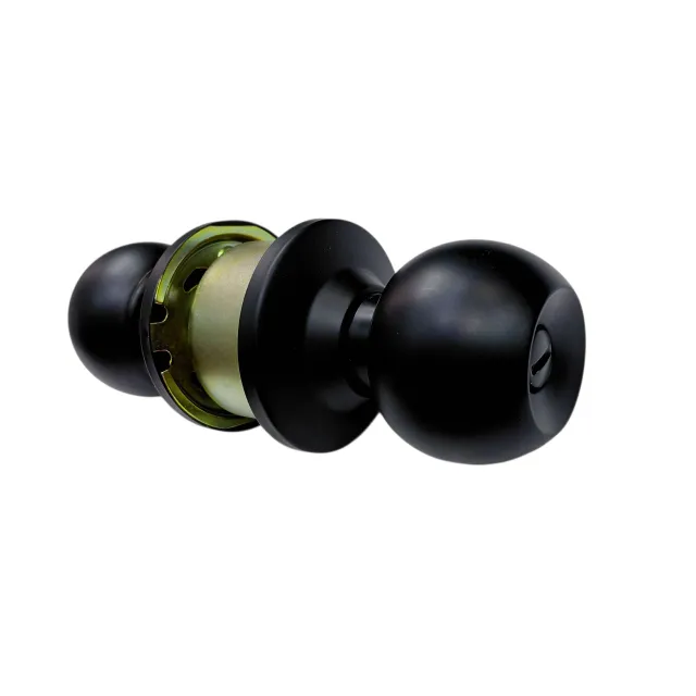 Godrej Cylindrical lock black 5838 for bathroom (without key) 2years warrenty (60mm latch) (2801)