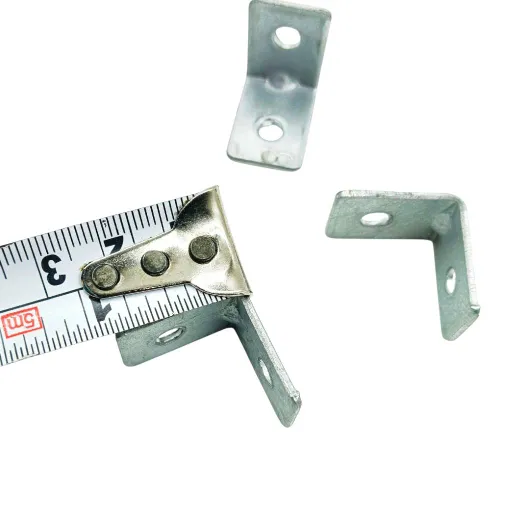 Metal L clamp 20mm zinc coated L bracket 3/4" (20mm*20mm)Corner Support for Furniture (1497)