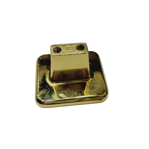 Drawer knob cabinet pulls square pvd gold finish 1.5" D-3008 (2836)