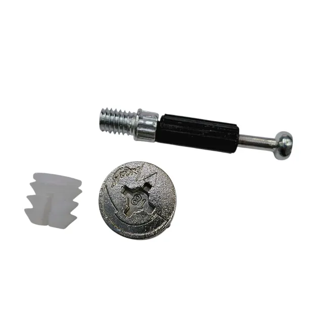 Godrej Mini fix fastener furniture connection screw 40mm 9580,9582,9584 Furniture Board Cam Fitting Pre-Inserted Nut set (2839)