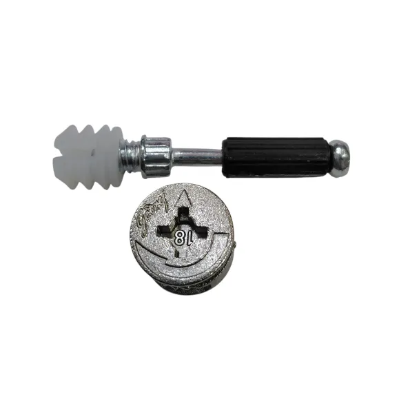 Godrej Mini fix fastener furniture connection screw 40mm 9580,9582,9584 Furniture Board Cam Fitting Pre-Inserted Nut set (2839)