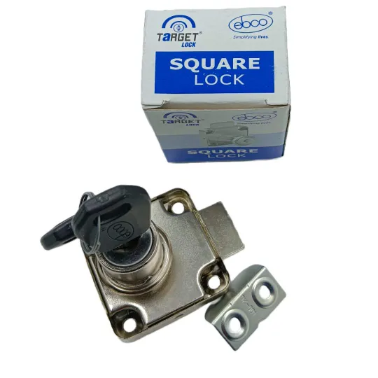 Ebco drawer lock 22mm long neck square furniture lock cabinet lock Multipurpose lock E-SQL1-22 (2231)