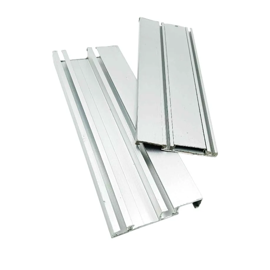 Sliding wardrobe double slim track for 2doors 8ft ,12ft only track (1266)