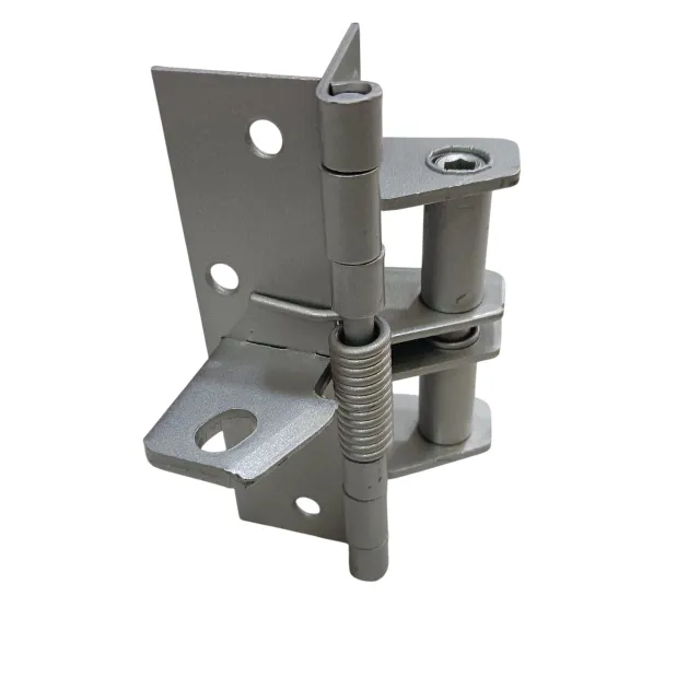 Spring Hinges silver Finish 4" Heavy Duty, Self-Closing, 90° Hold Open (2880)