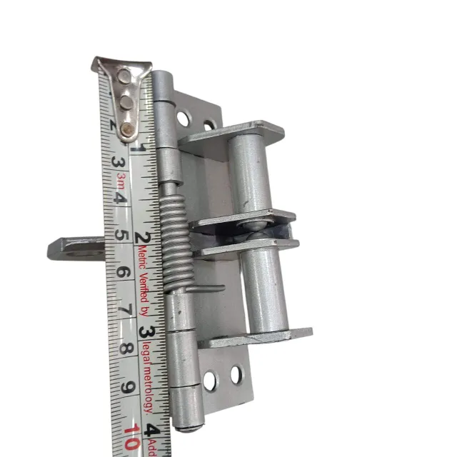 Spring Hinges silver Finish 4" Heavy Duty, Self-Closing, 90° Hold Open (2880)