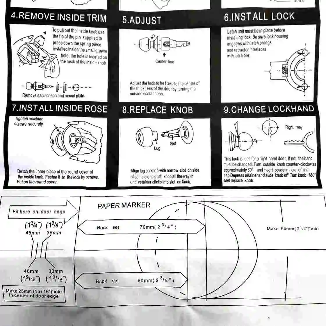 Cylindrical lock keyed godrej 5808 stainless steel for bedroom (with key) 2years warrenty (60mm latch) (1352)