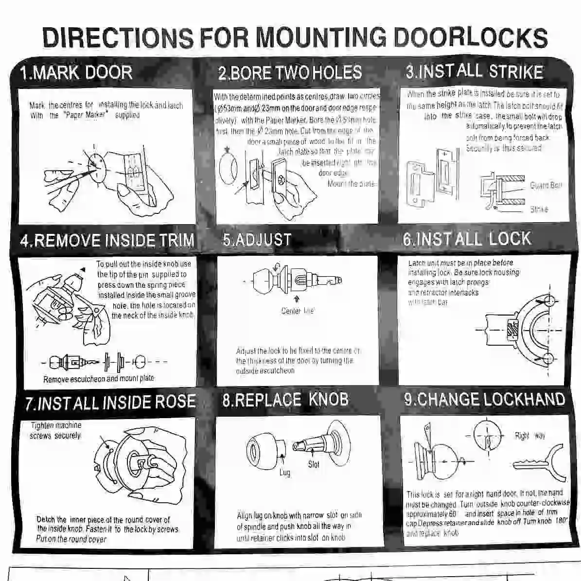 Cylindrical lock keyed godrej 5808 stainless steel for bedroom (with key) 2years warrenty (60mm latch) (1352)