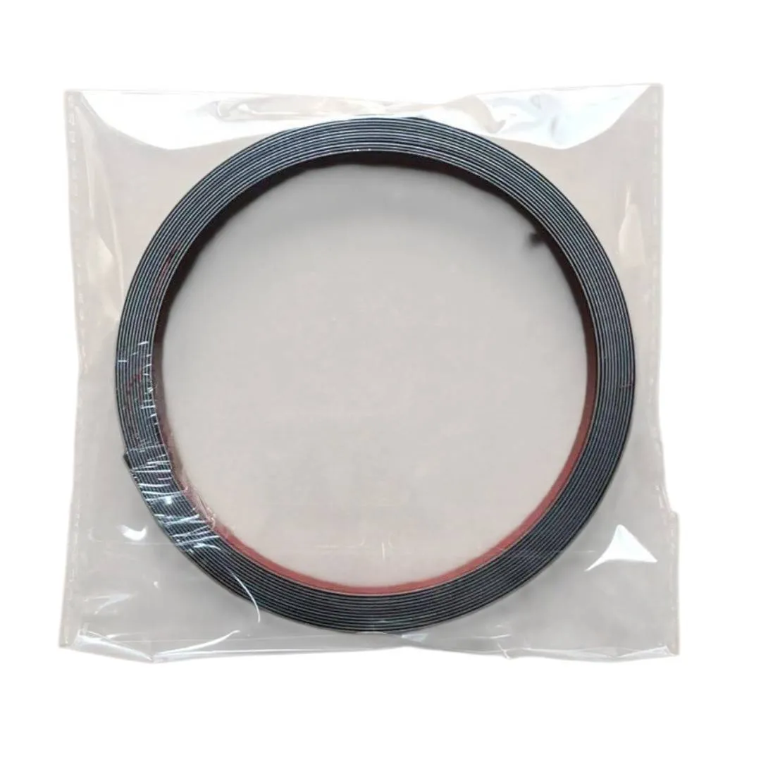 Self Adhesive PVD Steel Finish Flat Strips 8mm to 50mm | 8 Feet length Decorative Patti for Furniture &amp; Interiors (1277)