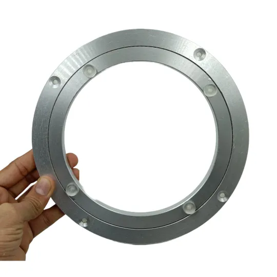 Ebco Turn Table Mechanism 8" &amp; 12" – 360° Heavy-Duty Rotating Base for Glass, Wood, Marble (2270)