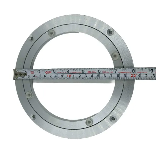 Ebco Turn Table Mechanism 8" &amp; 12" – 360° Heavy-Duty Rotating Base for Glass, Wood, Marble (2270)