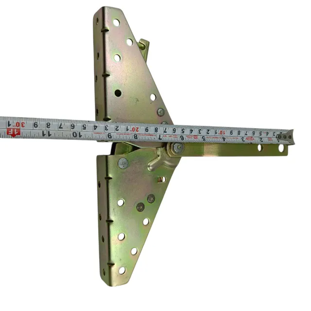 Ebco Sofa Cum Bed Fitting 3 Click SCBC3 Set of 2pcs | Convertible Sofa to Bed Mechanism with 3 Reclining Positions (2913)