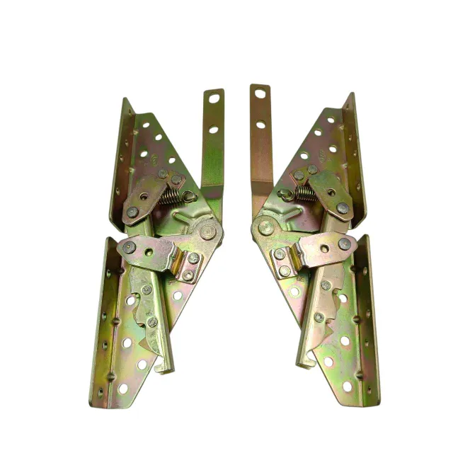 Ebco Sofa Cum Bed Fitting 3 Click SCBC3 Set of 2pcs | Convertible Sofa to Bed Mechanism with 3 Reclining Positions (2913)