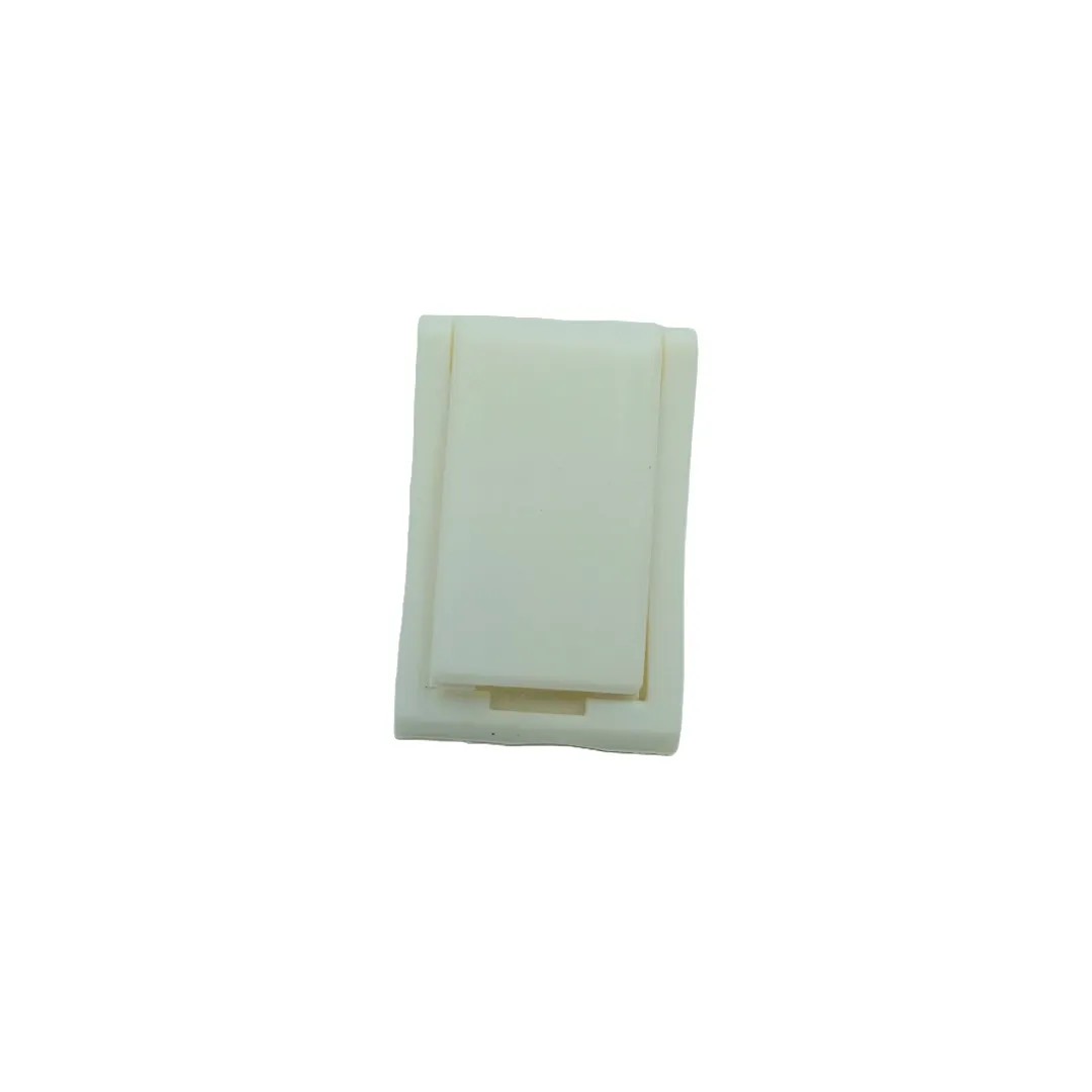 Ebco right angle block white self bat with cap RA1 pvc L clamp corner bracket 90 degree nylon white (2255)