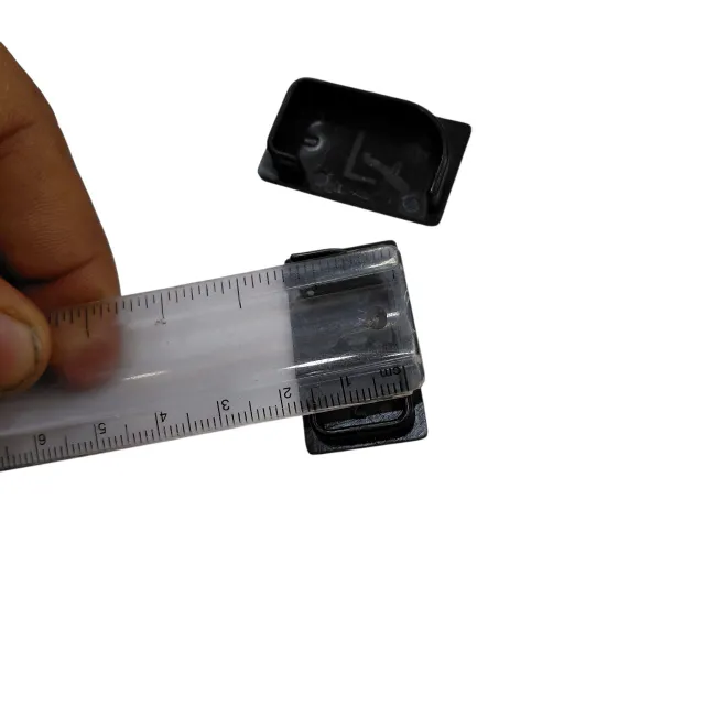 G Profile Handle Safety End Cap Set of 2pcs – PVC Caps for G Handles 35mm | Black, Rose Gold, Gold, CP Chrome, Grey Finishes (1018)