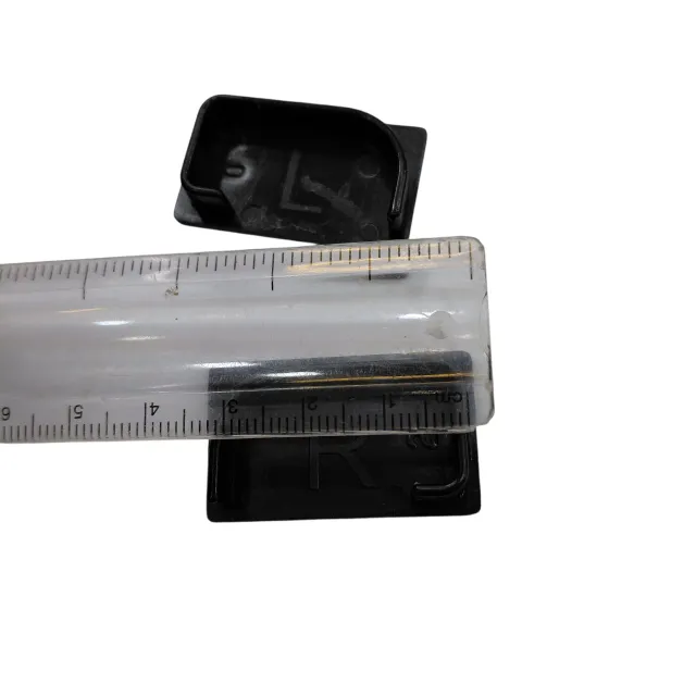 G Profile Handle Safety End Cap Set of 2pcs – PVC Caps for G Handles 35mm | Black, Rose Gold, Gold, CP Chrome, Grey Finishes (1018)