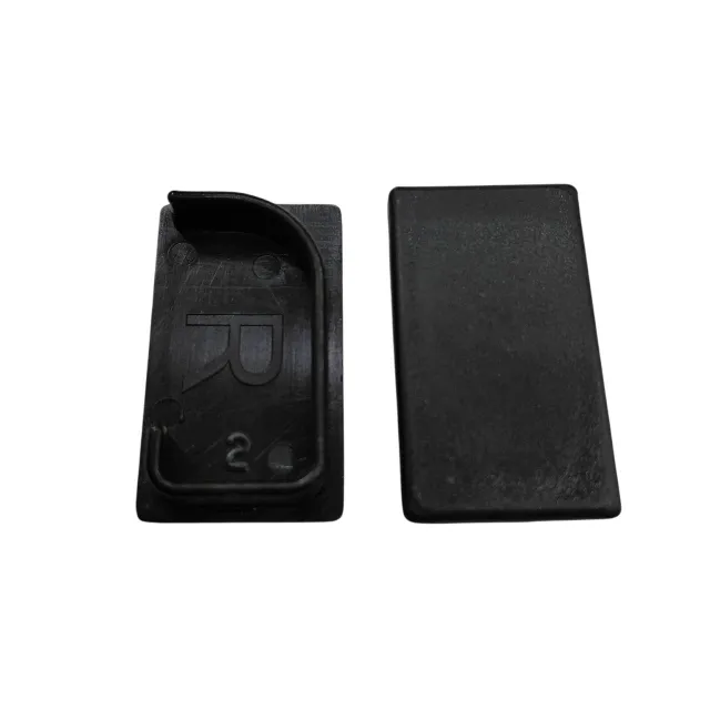 G Profile Handle Safety End Cap Set of 2pcs – PVC Caps for G Handles 35mm | Black, Rose Gold, Gold, CP Chrome, Grey Finishes (1018)