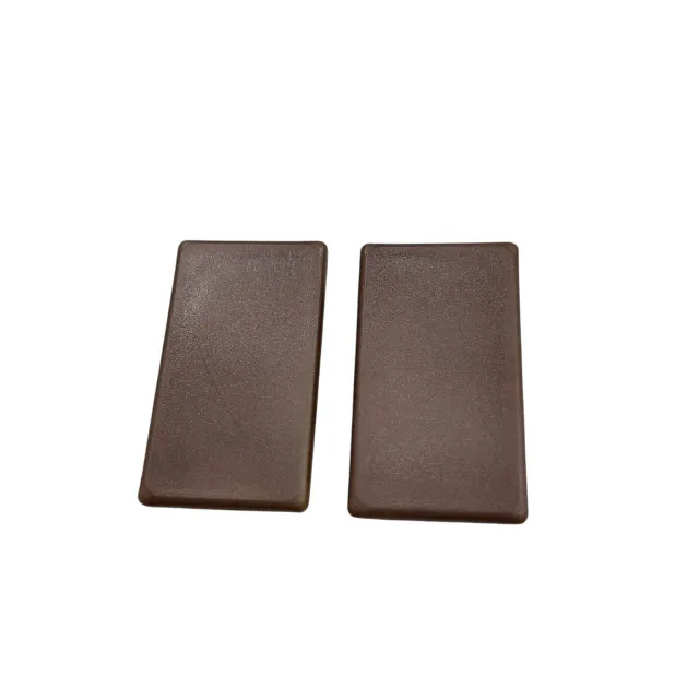 G Profile Handle Safety End Cap Set of 2pcs – PVC Caps for G Handles 35mm | Black, Rose Gold, Gold, CP Chrome, Grey Finishes (1018)