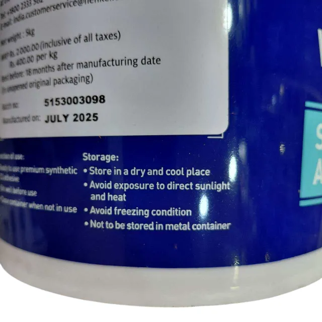 Loctite Waterproof Wood Glue adhesive for Laminate, Veneer, Plywood, MDF Board, Solid Wood (2926)