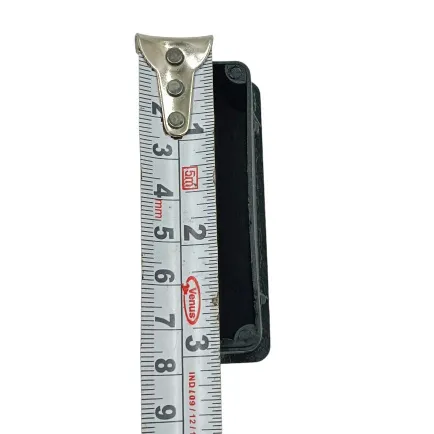 PVC inner bush black square rectangle economic end cap for square pipes medium furniture 20mm to 100mm (2310)