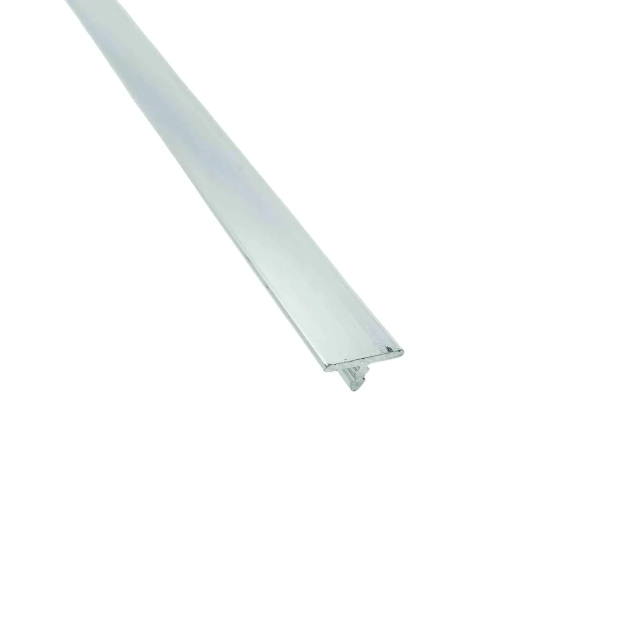 Aluminium T patti c.p brush finish 8mm,12mm ,20mm width heavy (10ft length) (1344)