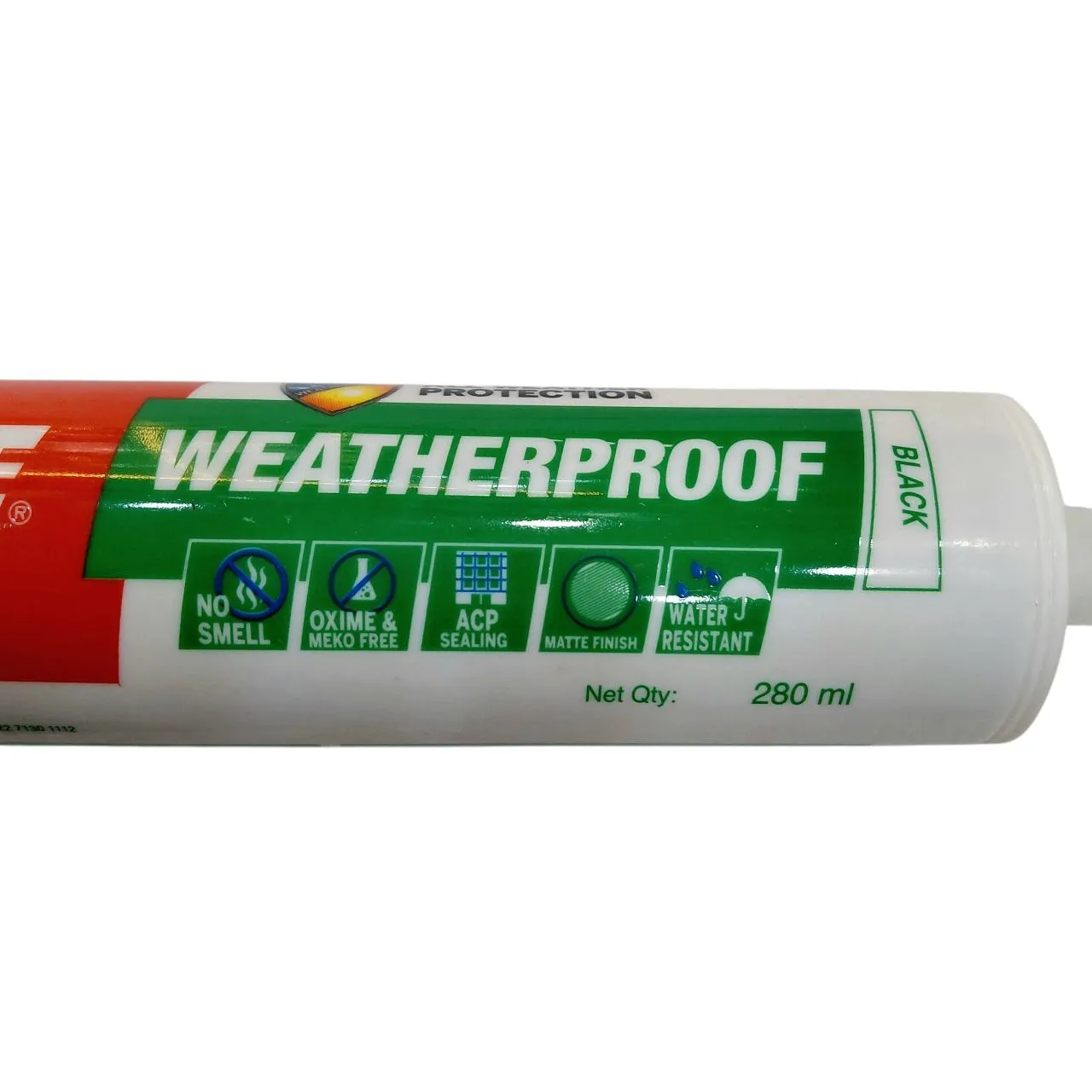 Loctite Silicone Sealant weatherproof Heat and Water Resistant  280ml – Black, White, Clear | Multi-Surface sealent (2951)