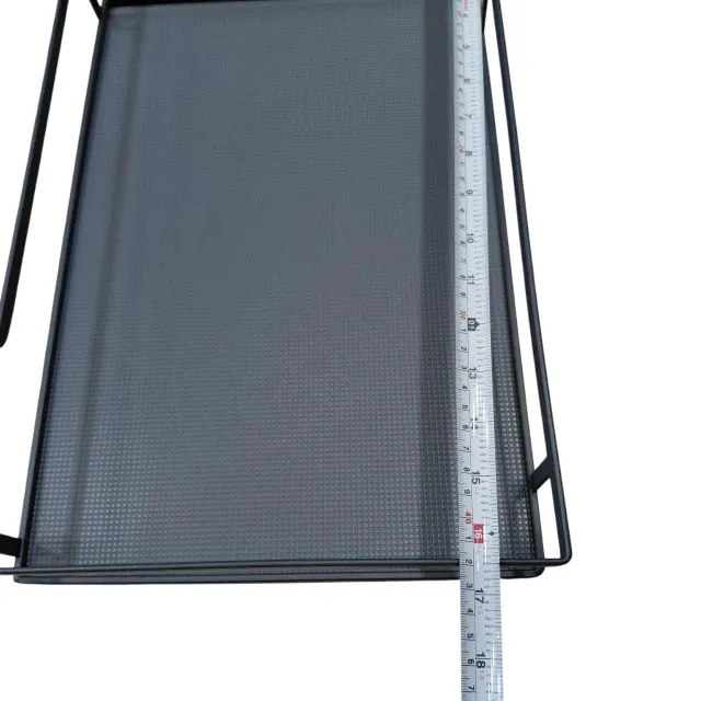 Universal Magic Corner for Modular Kitchen | Grey Flatline Soft Close Corner Shelf 4-Tier | Heavy Duty Metal | 5-Year Warranty(2949)