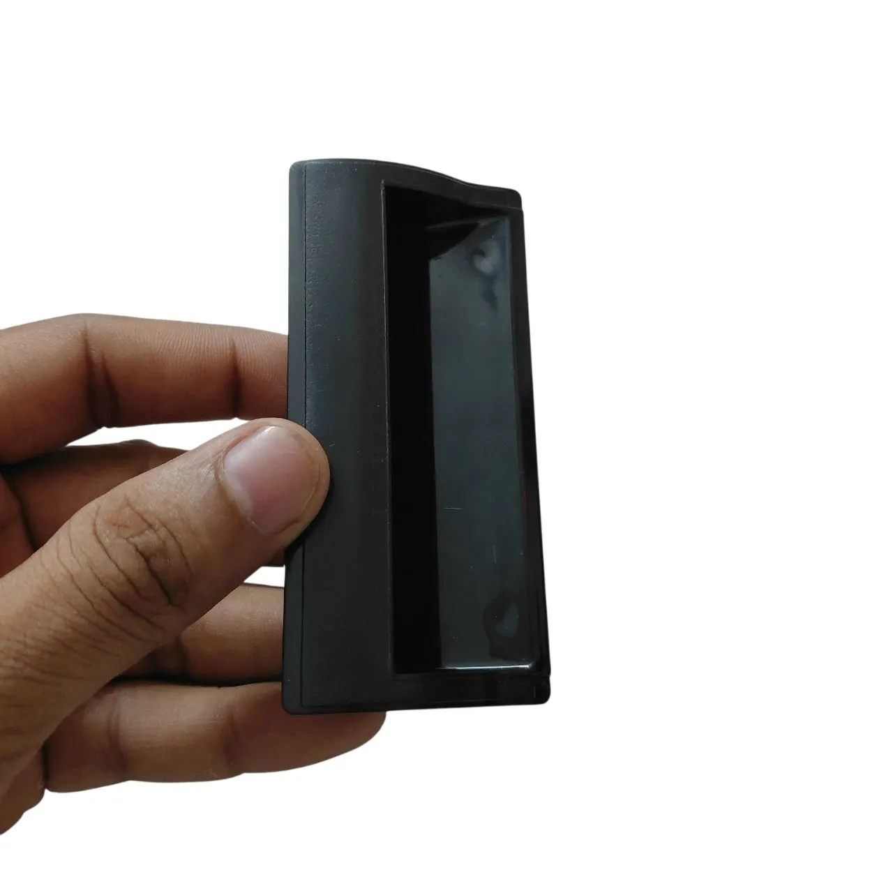 Ebco Recessed Concealed Handle PVC RH-90 Black 4"- Pull for Furniture ,Drawers and Sliding Doors(2990)